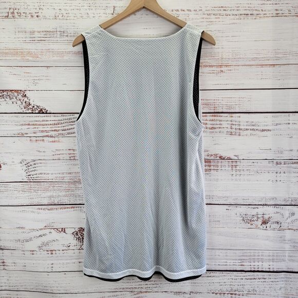 Red Bull 3X Mens Sz L Basketball Reversible Jersey Performance Athletic Tank Top - Picture 7 of 11